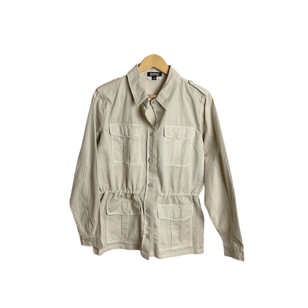 Buffalo David Bitton Chore‎ Jacket Size Medium Tan - Picture 3 of 5